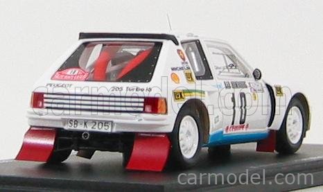 SPARK-MODEL S1287 Scale 1/43 | PEUGEOT 205 TURBO T16 N 10 SPARK-MODEL S1287 Scale 1/43 | PEUGEOT 205 TURBO T16 N 10