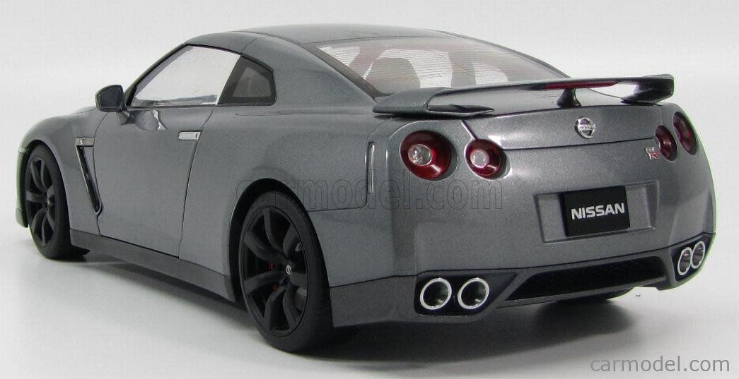 AUTOART 77393 Scale 1/18 | NISSAN GT-R R35 2009 DARK GREY MET