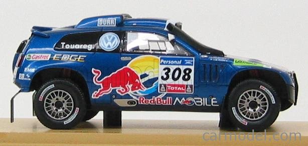 NOREV VW VOLKSWAGEN RACE TOUAREG N° 301 RALLYE PARIS DAKAR 2006 au 1/43 en Boite EUR 19,99