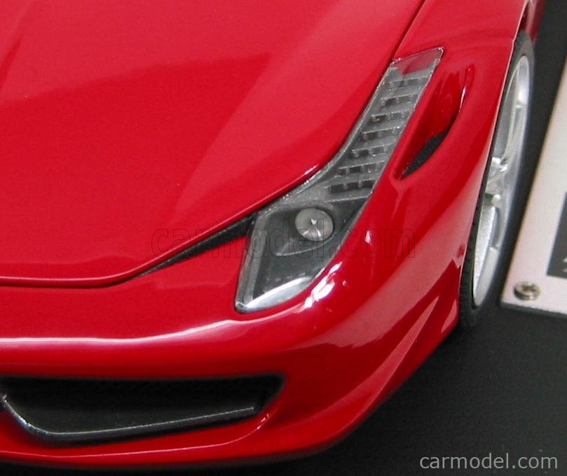 MATTEL HOT WHEELS T8422 Scale 1/18 | FERRARI 458 ITALIA RACING