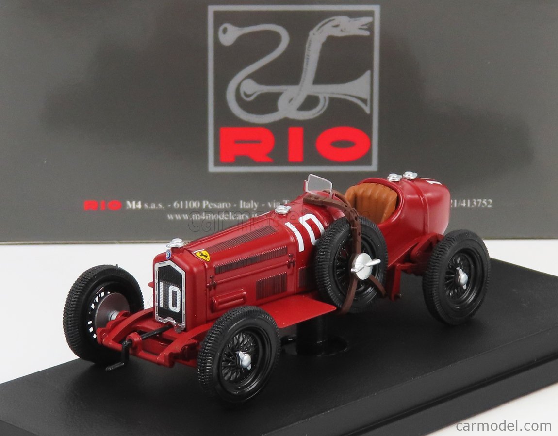 Miniature Alfa Romeo 1934 – Échelle 1/43, Marque Rio, Collection Auto Vintage