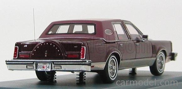 NEO 1/43 Lincoln MarkVI 1980 リンカーン マーク6 Lincoln Continental Mark VI Sedan 1980 Red 1:43 Neo