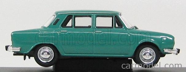 Skoda 110L 1973 - Abrex 1/43 - Rouge Foncé - Miniature Diecast - NEUVE