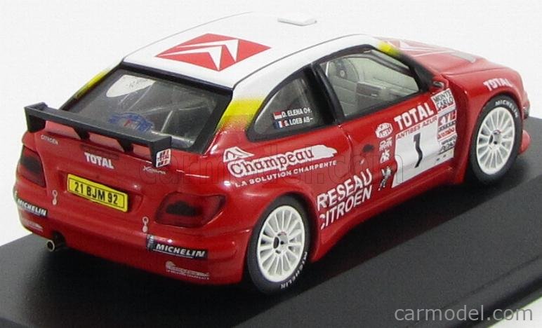 CITROEN - XSARA KIT CAR N 1 RALLY FRENCH CHAMPION 2001 S.LOEB - D.ELENA