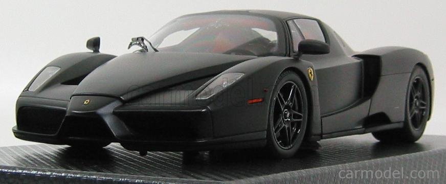 Enzo Ferrari Mat Black BBR 1/18 BBR-MODELS HE180042 Scale 1/18