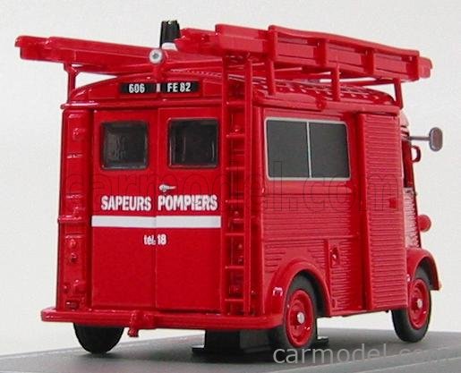 CAMION DE POMPIER Citroën Type H, échelle 1/43, Eligor, SERIE LIMITEE