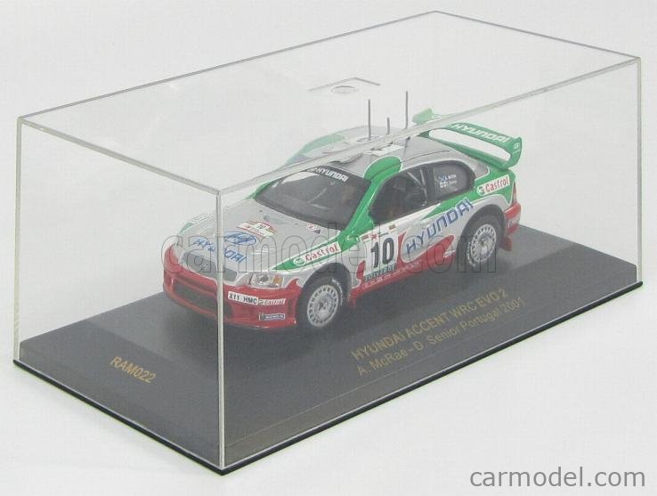 IXO-MODELS RAM022 Scale 1/43 | HYUNDAI ACCENT WRC RALLY EVO2 N 10