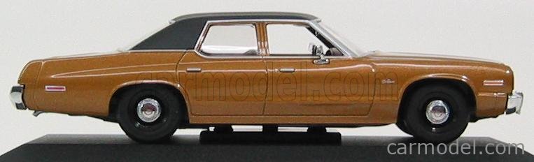 Dodge Monaco 1974 - Modèle Réduit Minichamps 1/43 Doré - Occasion Bon état