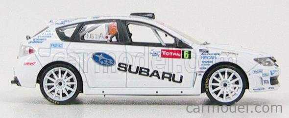 Subaru Impreza Arai Ypres Rally 2010 - IXO 1/43 - Miniature Collection Neuve