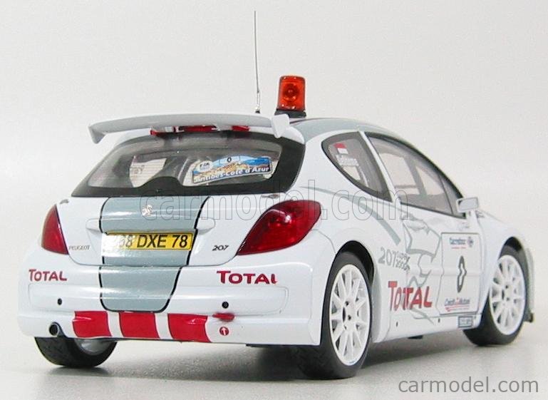 Poster Peugeot 207 Panizzi – Rallye Antibes 2007 – Vintage Sport Auto