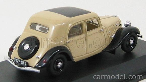 Norev 1/43 - Citroën Traction 22CV Coupé Beige 1934 - Très Bon état (sans Boîte)