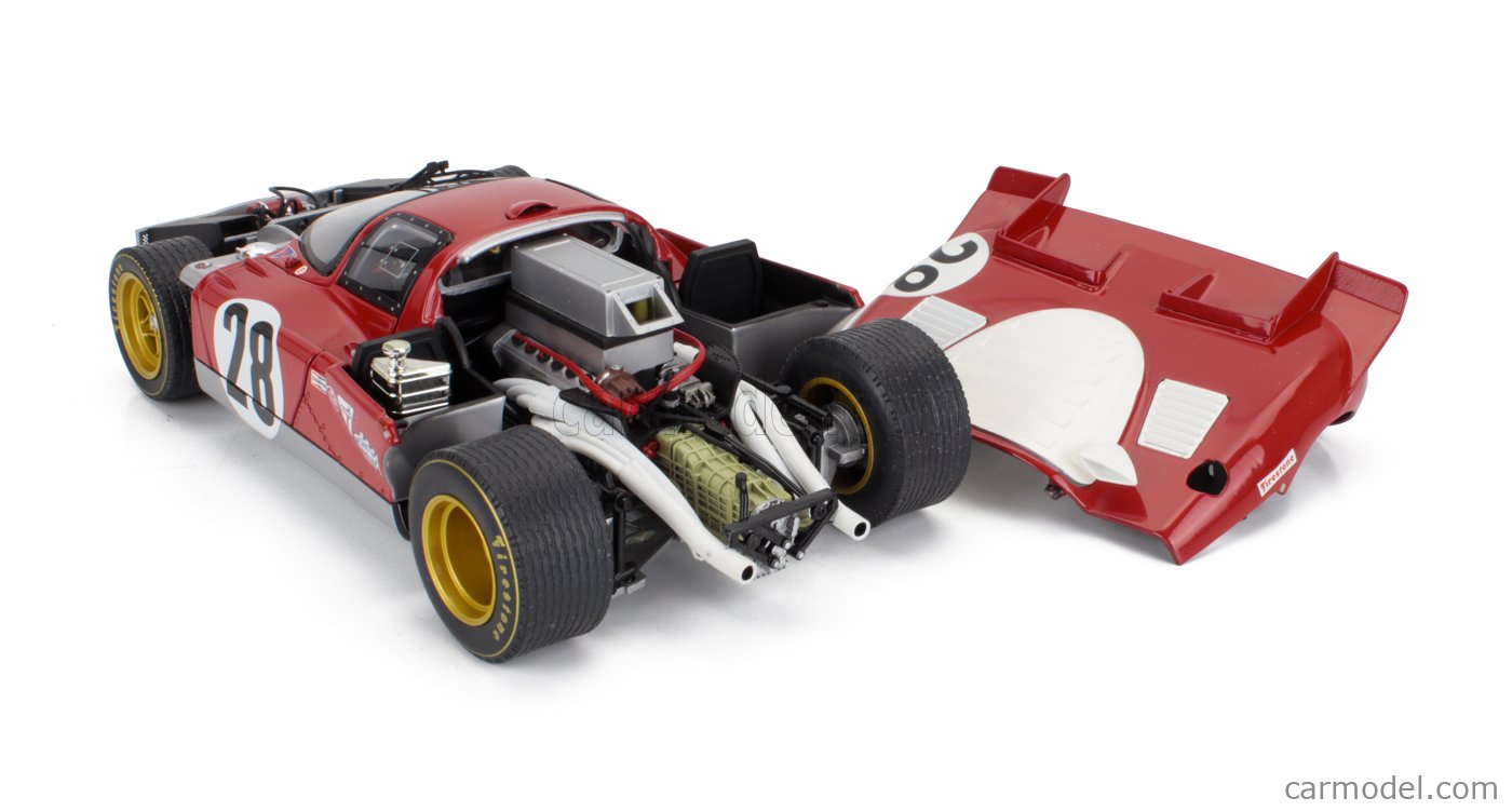 YS014 HELLER 1/24 rare maquette voiture 80747 Ferrari 512S 1986 Ickx Andretti