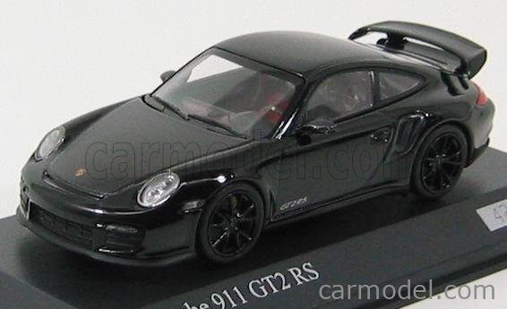 MINICHAMPS 400069404 Porsche 911 997 II GT2 RS 2010 Black 1/43 #NEW 