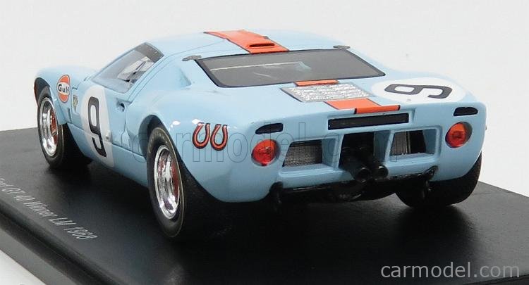 1:43 Spark Ford GT40 Winner 24h Le Mans Rodriguez/Bianchi 1968 