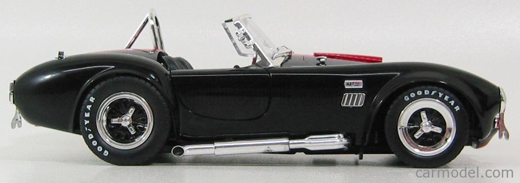 Shelby Ac Cobra 1/18 Shelby Collectibles 427 S/C White Avec Blueen Bandes 1966