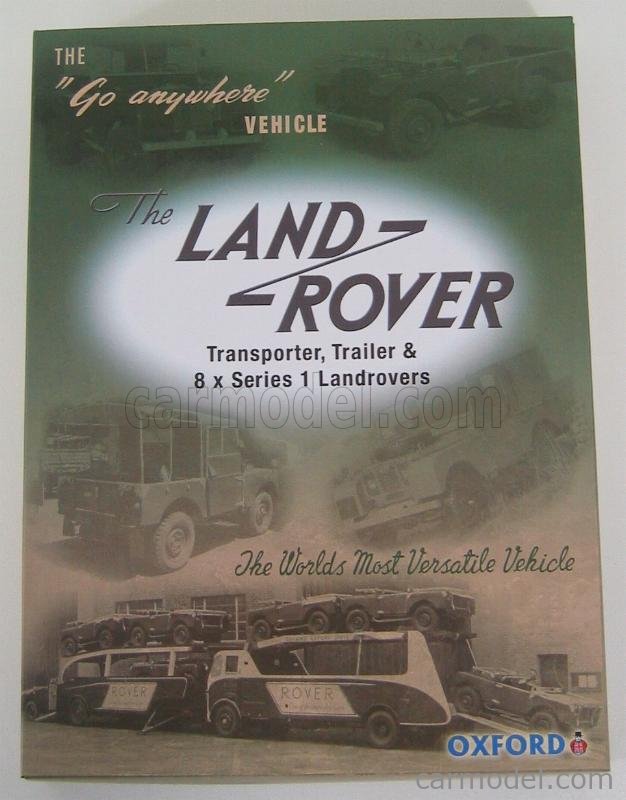 OXFORD-MODELS OX76SET16 Scale 1/87 | LAND ROVER SET 8X LAND