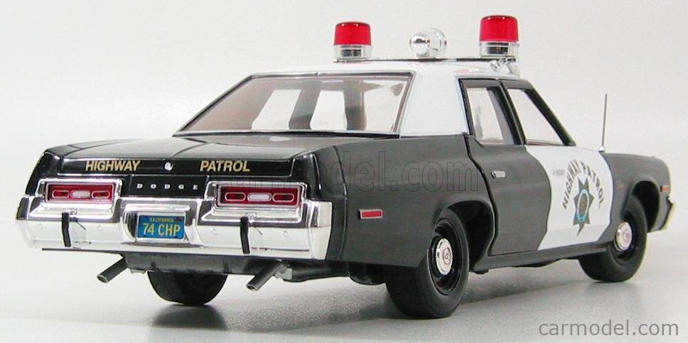 AUTOWORLD AMM935 Scale 1/18 | DODGE MONACO CALIFORNIA HIGHWAY PATROL ...