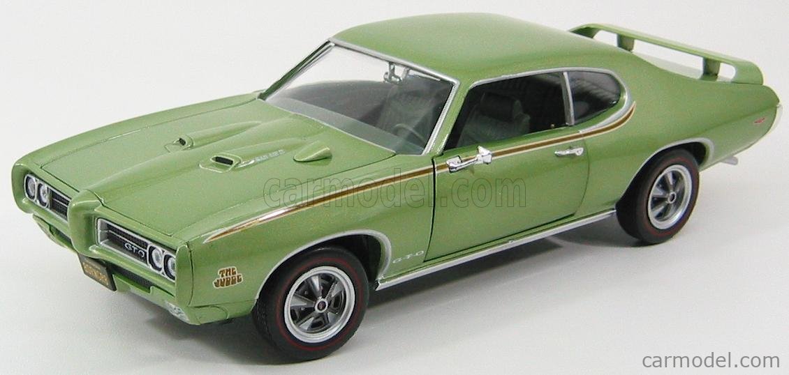 MotorMax 1:18 Pontiac GTO Judge Baujahr 1969 grün MM73133Vo Modellauto