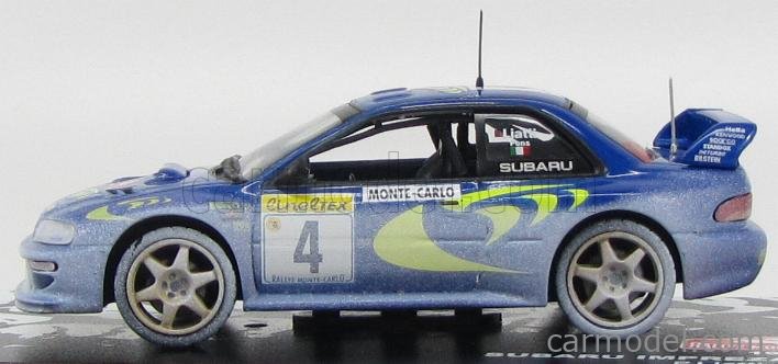 EDICOLA RAMCCOL010 Scale 1/43 | SUBARU IMPREZA STI WRC N 4 WINNER RALLY ...