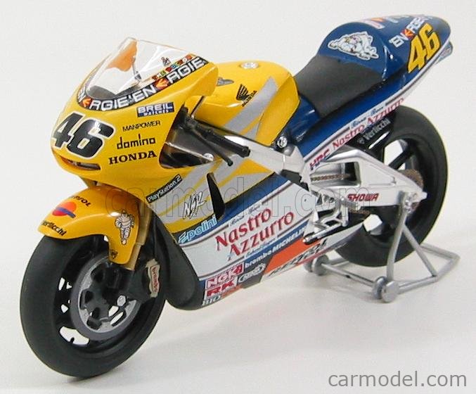 HONDA NSR500 TEAM NASTRO AZZURRO N 46 GP LE MANS 2001 VALENTINO ROSSI ...