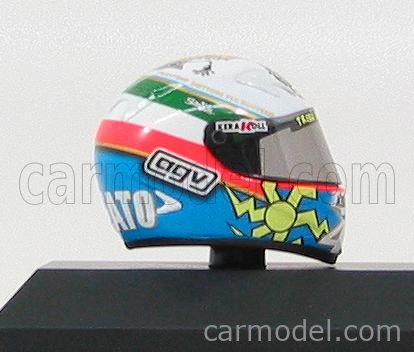 Minichamps Valentino Rossi Helmet Replica Mugello MotoGP 2005-1/8 Scale 