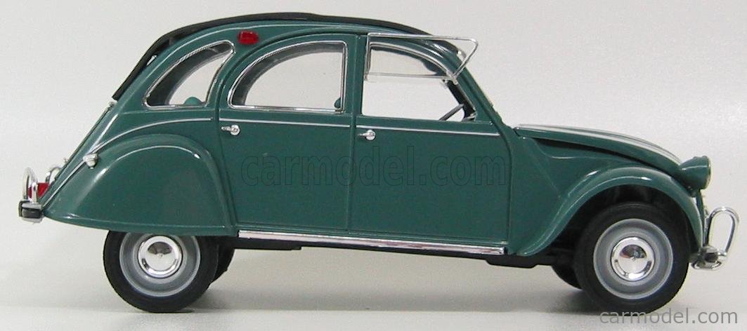 NOREV 180006-2CV Scale 1/18 | CITROEN 2CV AZAM 1965 GREEN GREY