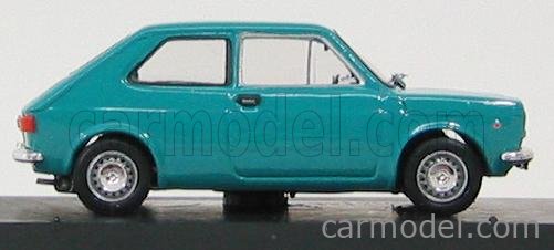 BRUMM R500-04 Scale 1/43 | FIAT 127 1 SERIES 2-DOOR 1971 VERDE LAGO - GREEN