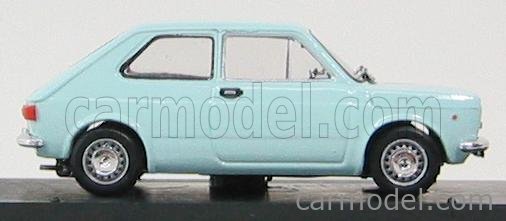 BRUMM R500-06 Scale 1/43 | FIAT 127 1 SERIES 2-DOOR 1971 AZZURO CHIARO ...