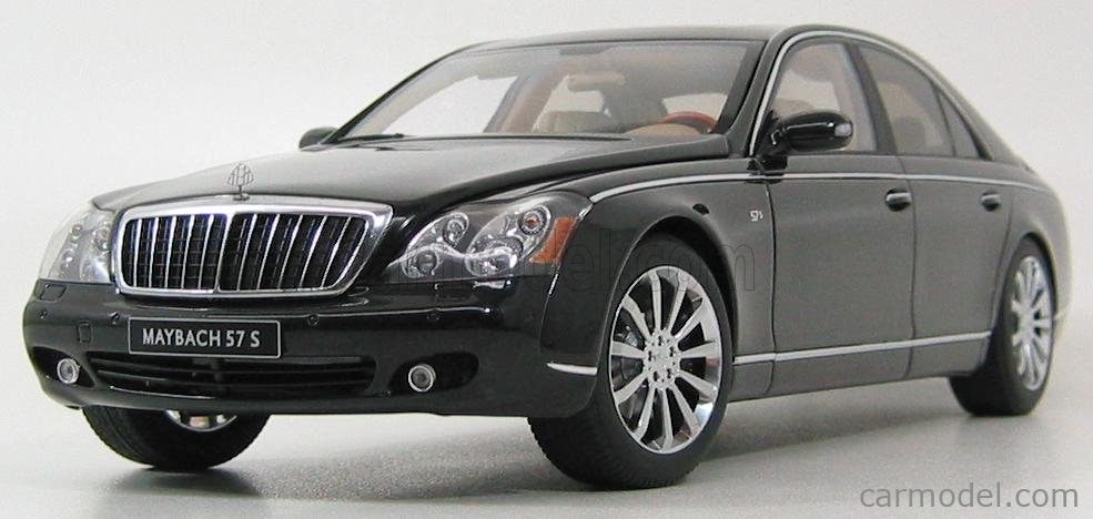 AUTOART 76156 Scale 1/18 | MAYBACH 57S 2005 DARK GREY MET