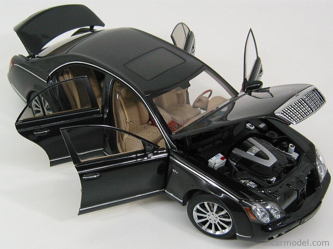 AUTOART 76156 Scale 1/18 | MAYBACH 57S 2005 DARK GREY MET