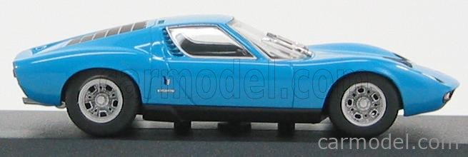 MINICHAMPS 400103650 Scale 1/43 | LAMBORGHINI MIURA SV 1971 BLUE