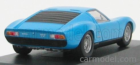Miniature Lamborghini Miura SV 1971 1/43 - Die-cast Métal - Boîte D'origine - IXO - Neuf
