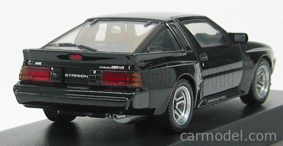 BLAAK - 1/43 MITSUBISHI STARION 2600 GSR-VR(セルビアブラック) 完成品 ミニカー(03712BK) 京商 1/43 スタリオン2600 GSR-VR 88年式（セルビアブラック）【74503