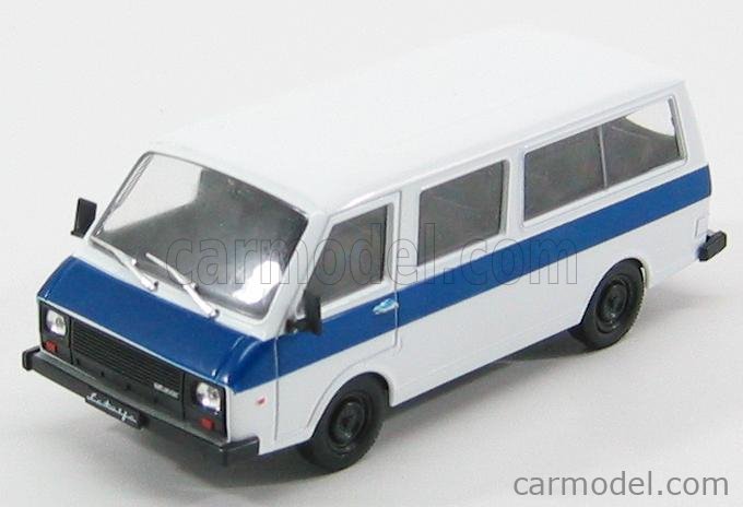 Modellino Auto OPO 10 – RAF 22038 Lettonia 1976 – Scala 1/24 In Metallo – Collezione Ixo Per Hachette – Auto Legendaria