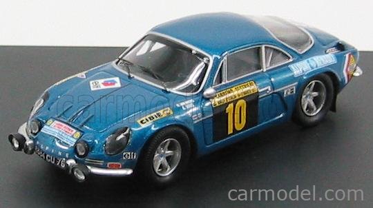 Miniature 1:43 – Alpine A110 – Rallye Monte-Carlo 1971 – Pilote Ove Andersson - Collection