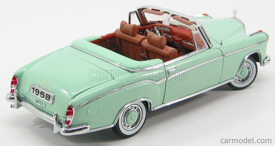VOITURE SUN STAR Mercedes-Benz 220 Se Cabriolet White 1958 1:18 Ref
