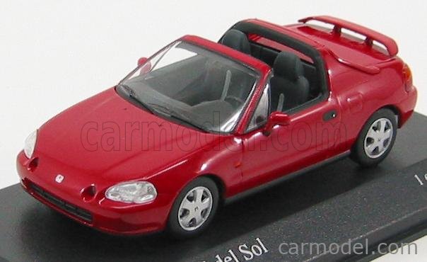 Minichamps Scale 1 43 Honda Cr X Spider Del Sol 1993 Red
