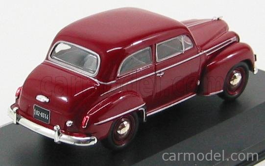 WHITEBOX WHI173161 Scale 1/43 | OPEL OLYMPIA LIMOUSINE 1951 DARK RED