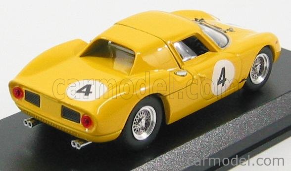 BEST-MODEL 9452 Scale 1/43 | FERRARI 250LM N 4 SPA 1965 J-C.FRANCK YELLOW