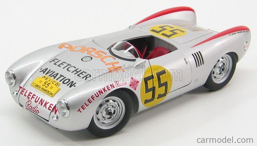 PORSCHE - 550-1500 SPIDER N 55 RALLY CARRERA PANAMERICANA 1954 HANS HERRMANN