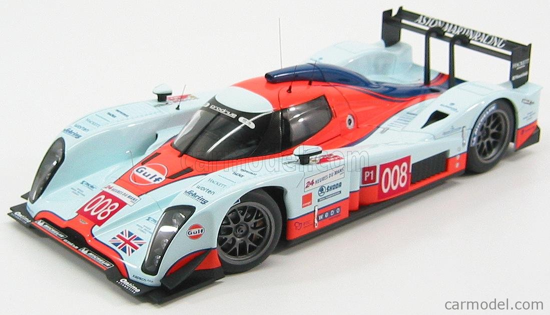 AUTOART 80907 Scale 1/18 | LOLA ASTON MARTIN GULF N 008 LMP1 24h