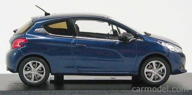 NOREV 472800 Peugeot 208 Féline Phase I 2012-2015 Bleu 1/43 - Occasion Très Bon état