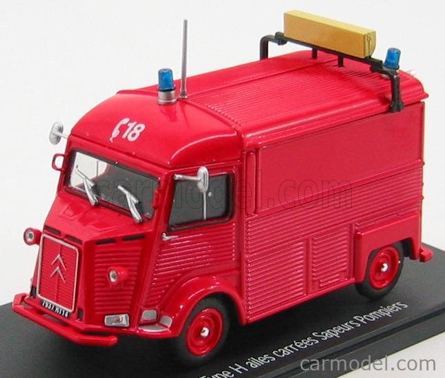 Eligor / LBS. E:1/43. Citroën Type H 1954 Pompiers de Paris. Réf. 1302