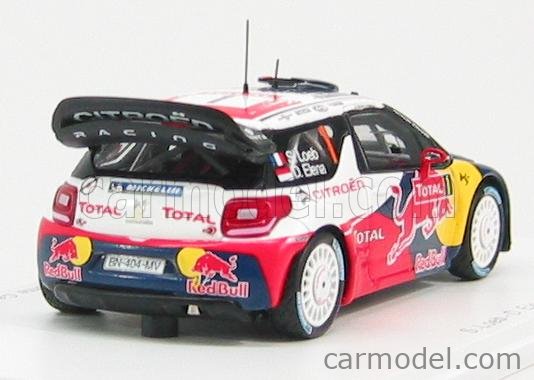 SPARK-MODEL S3326 Scale 1/43 | CITROEN DS3 WRC RED BULL N 1 WINNER ...