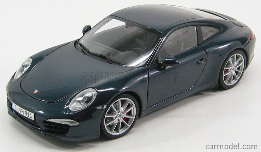 1/43 Minichamps Porsche 911 Carrera Cabriolet 2012 Silver