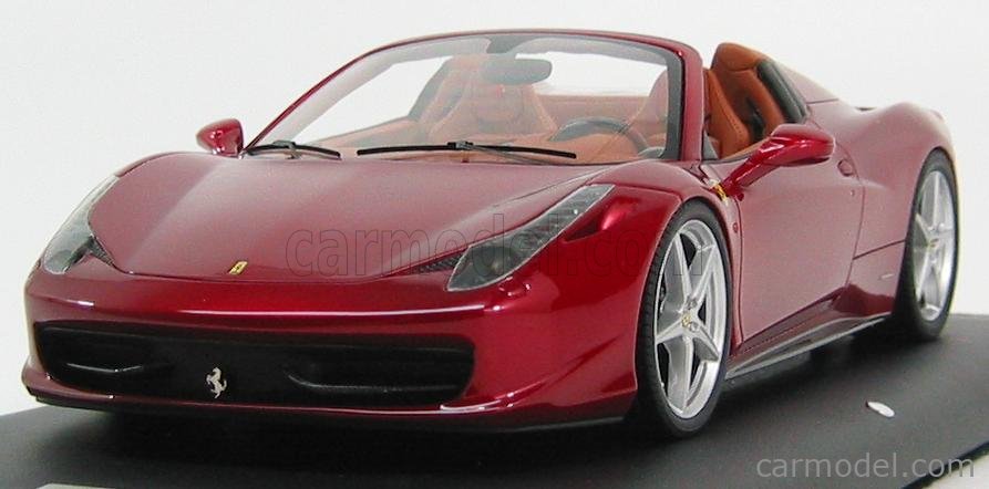MR-MODELS FE06F Scale 1/18 | FERRARI 458 ITALIA 8C SPIDER