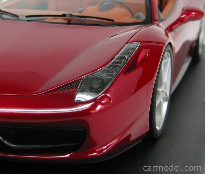 MR-MODELS FE06F Scale 1/18 | FERRARI 458 ITALIA 8C SPIDER