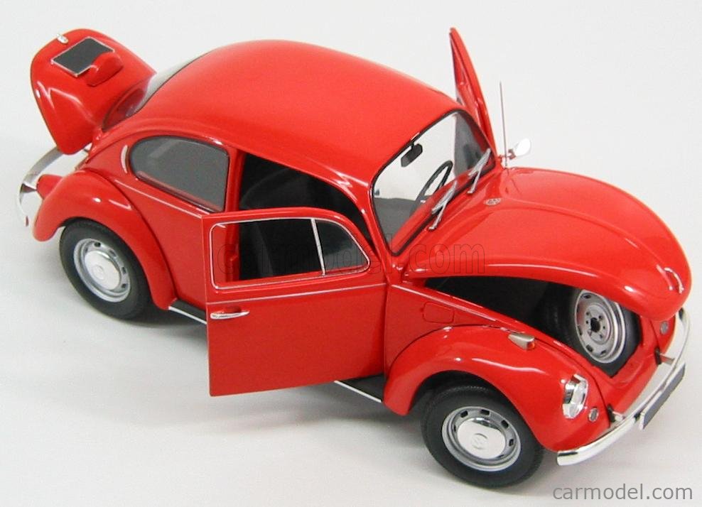 MINICHAMPS 150058101 Scale 1/18 | VOLKSWAGEN BEETLE 1200 1972 ORANGE