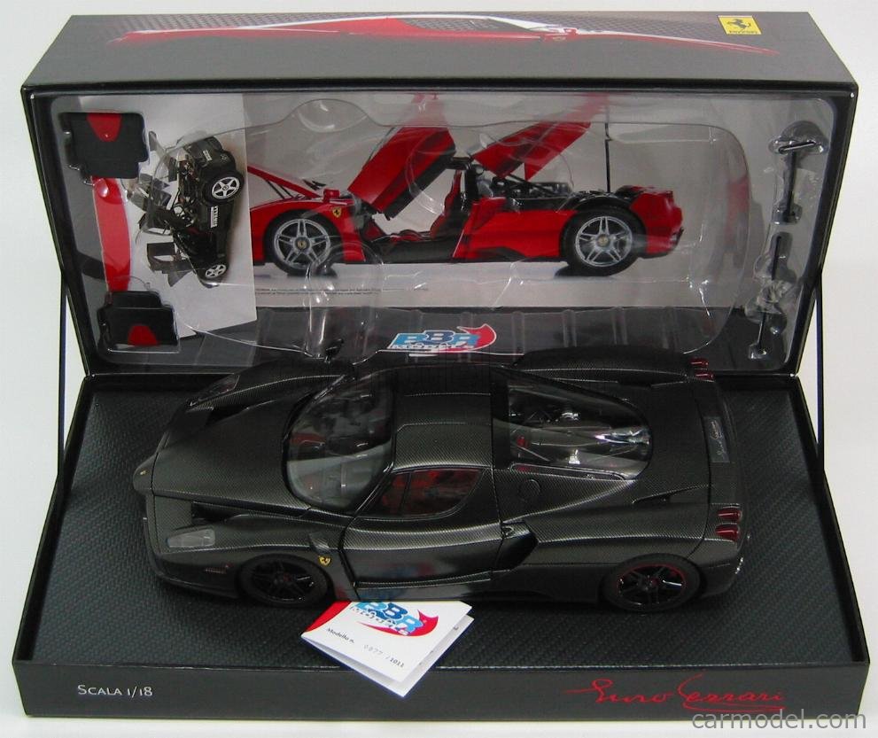 1/43 限定35台 BBR Ferrari Enzo Gloss Black Sealed Hachette 1:43 Ferrari Enzo Japanese Market Rare