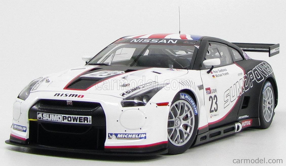 NISSAN - GT-R R35 N 23 FIA GT1 WORLD CHAMPIONSHIP 2010 M.KRUMM - P.DUMBRECK